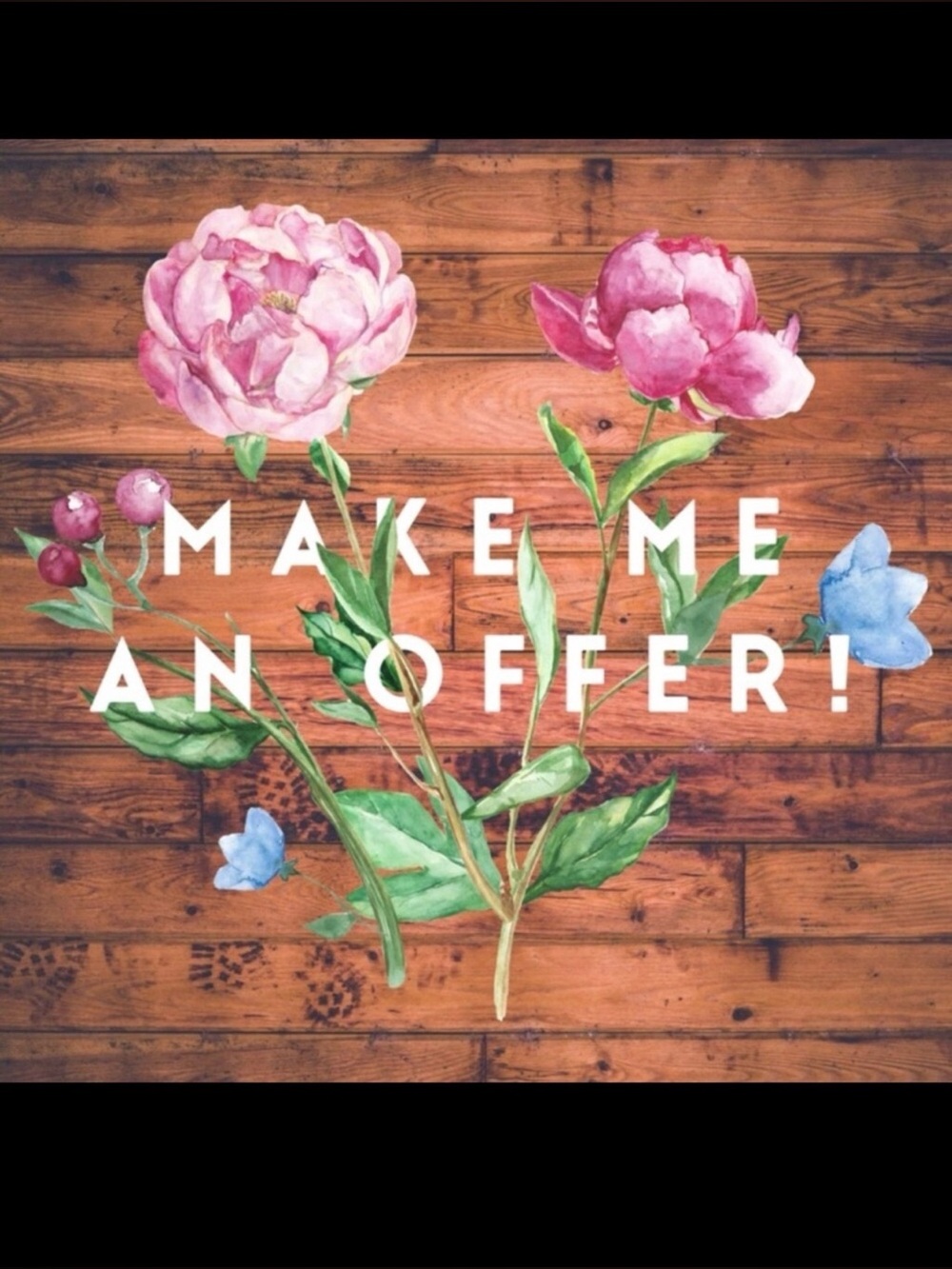 Make an offer! Reasonable offers accepted 😃